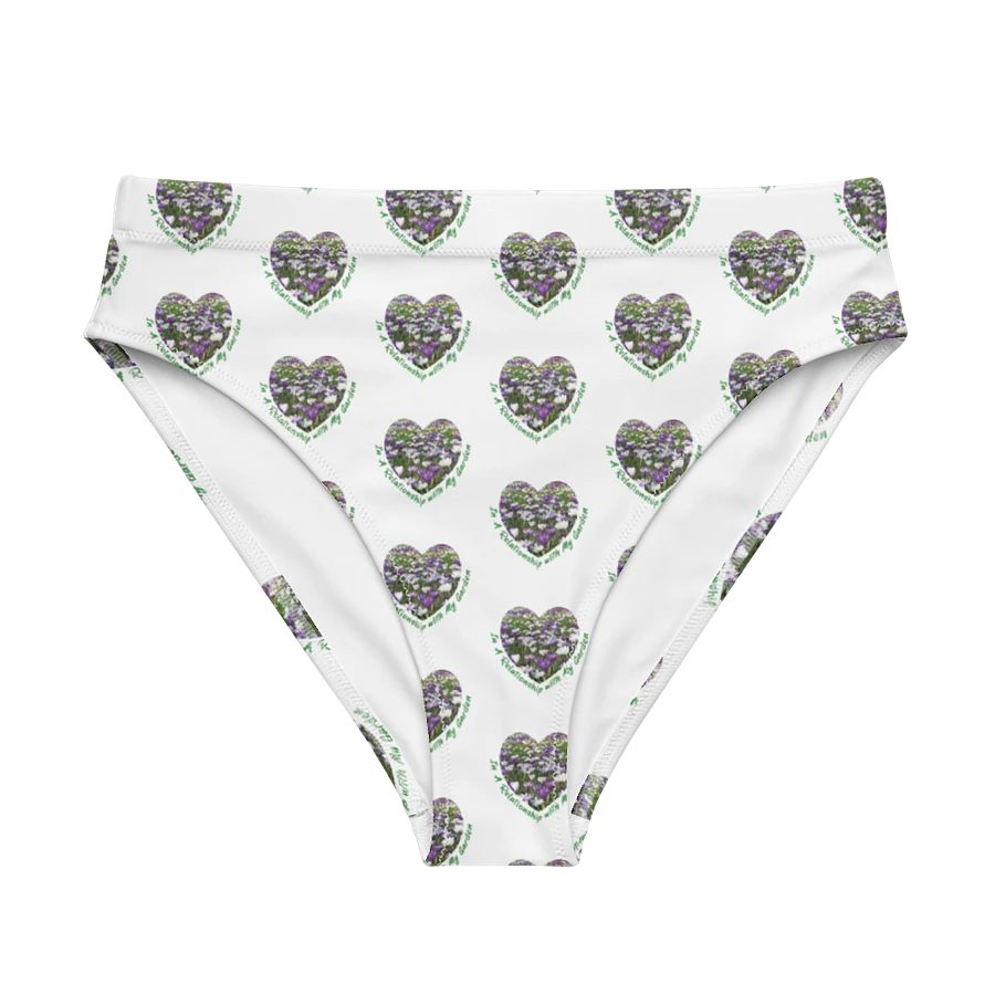 Symmetrical Shield Green All-Over Bikini Bottoms product image (1)