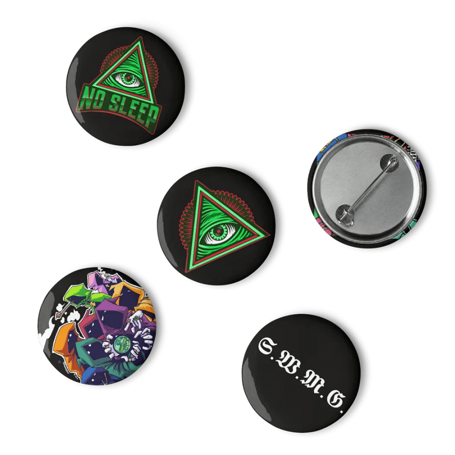 NOSLEEPRP Buttons/Pins (SWMG Variant) product image (6)
