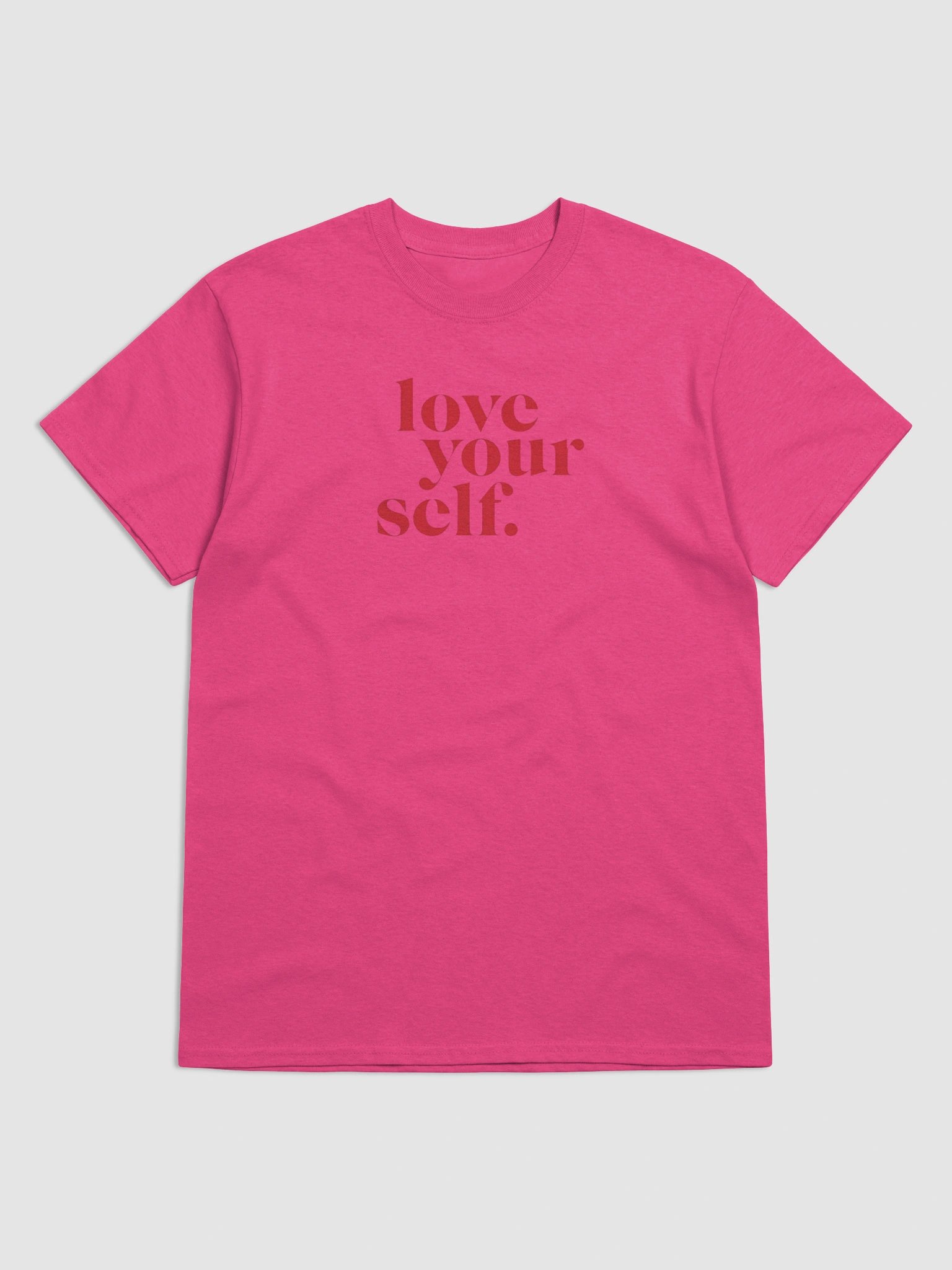 Love Yourself Red T-Shirt product image (1)