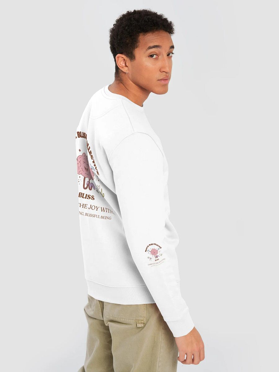 Bliss Embrace the Joy Within Unisex Eco Sweatshirt - Find Your Inner Bliss product image (8)