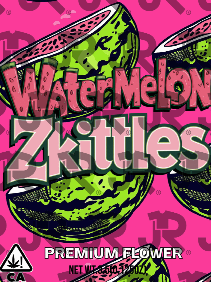 Watermelon Zkittles (Bag Template) product image (1)