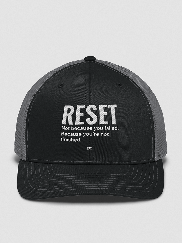 RESET – YOU’RE NOT FINISHED | Hat product image (1)