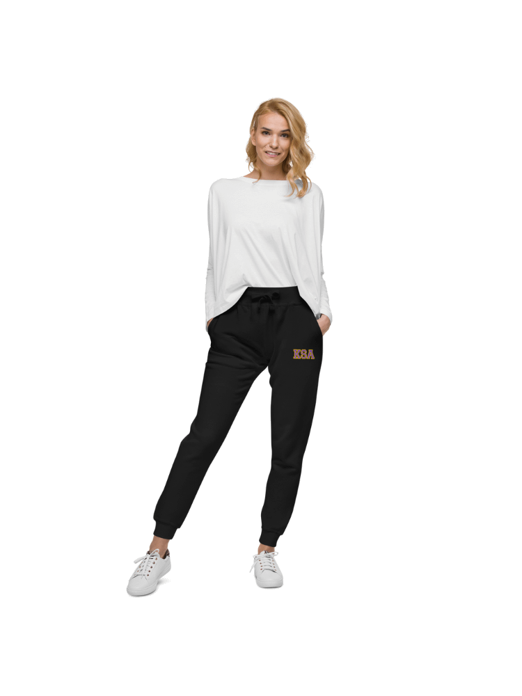 KSA Embroidered Sweatpants (Black) product image (7)
