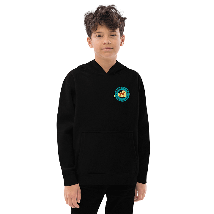 Kids Unisex Pullover Fleece Hoodie product image (1)