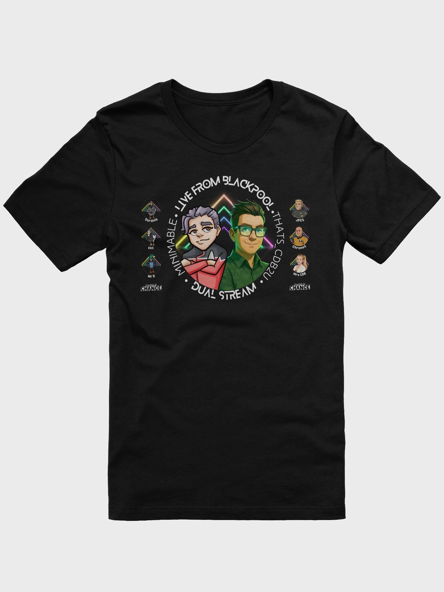 “Live in Blackpool” Duo Stream Tee — Minimable x That’s_CDB2U Edition product image (6)