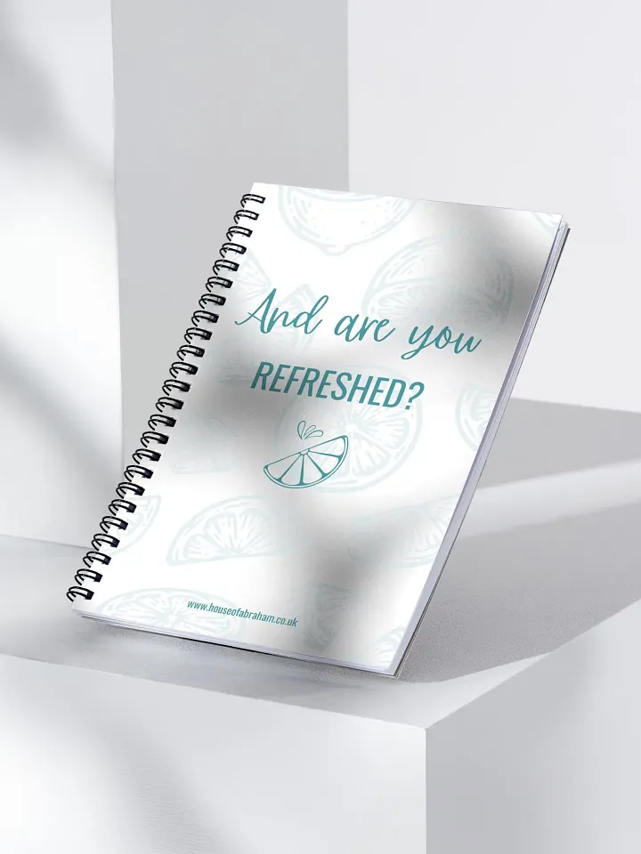 And Are You Refreshed? - Notebook product image (1)