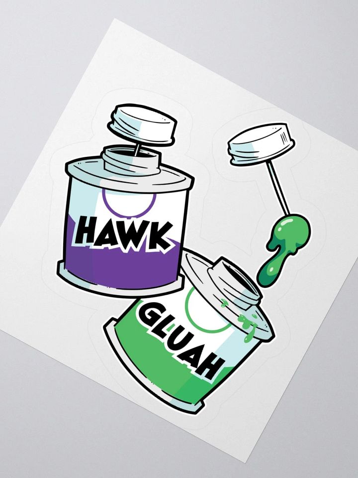 HAWK GLUAH STICKER product image (1)