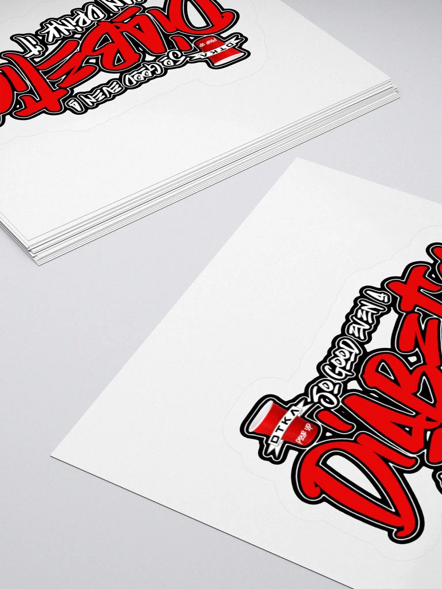 Diabetic Kiss Cut Stickers product image (11)