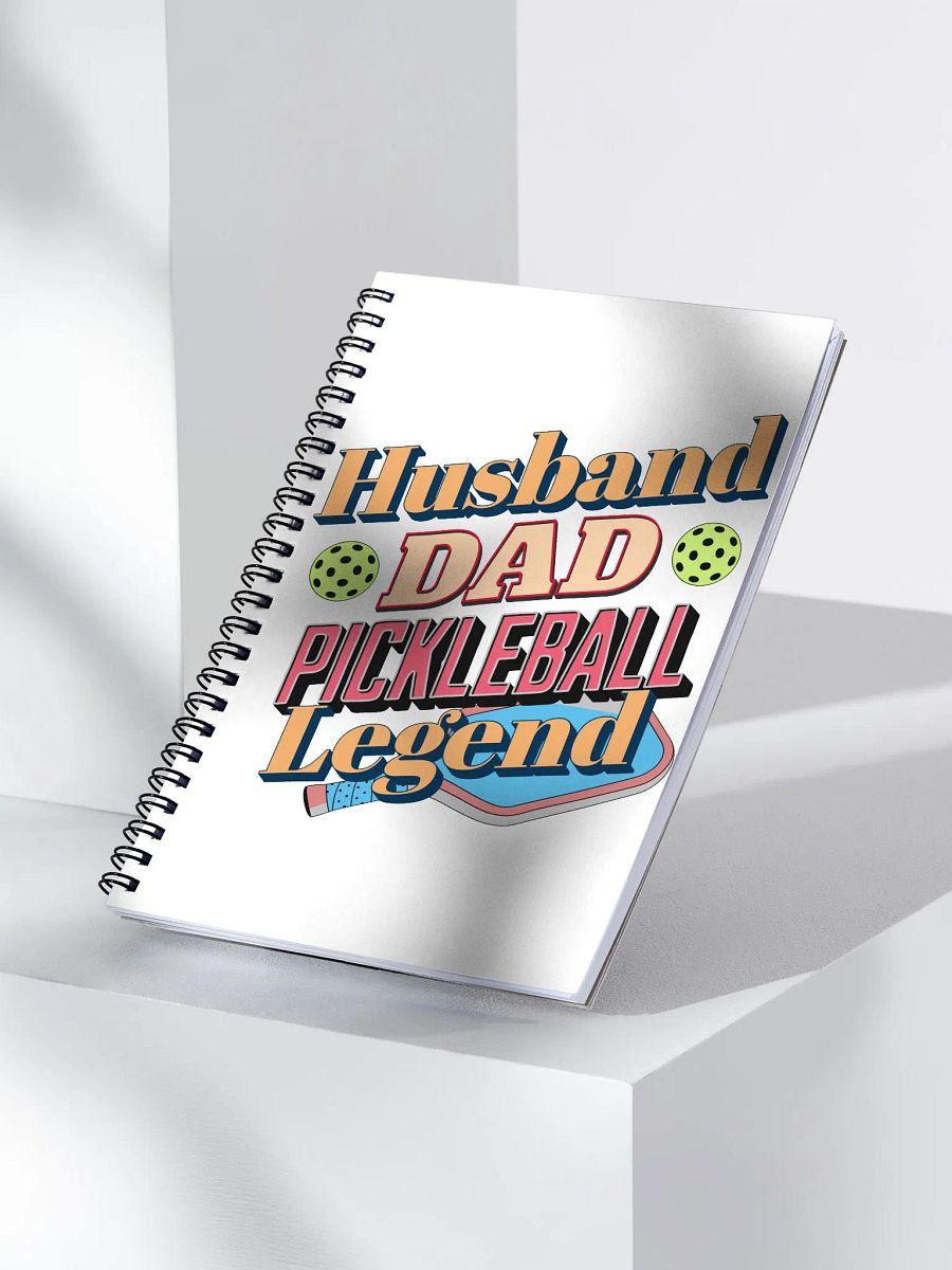 Husband Dad Pickleball Legend Notebook product image (2)