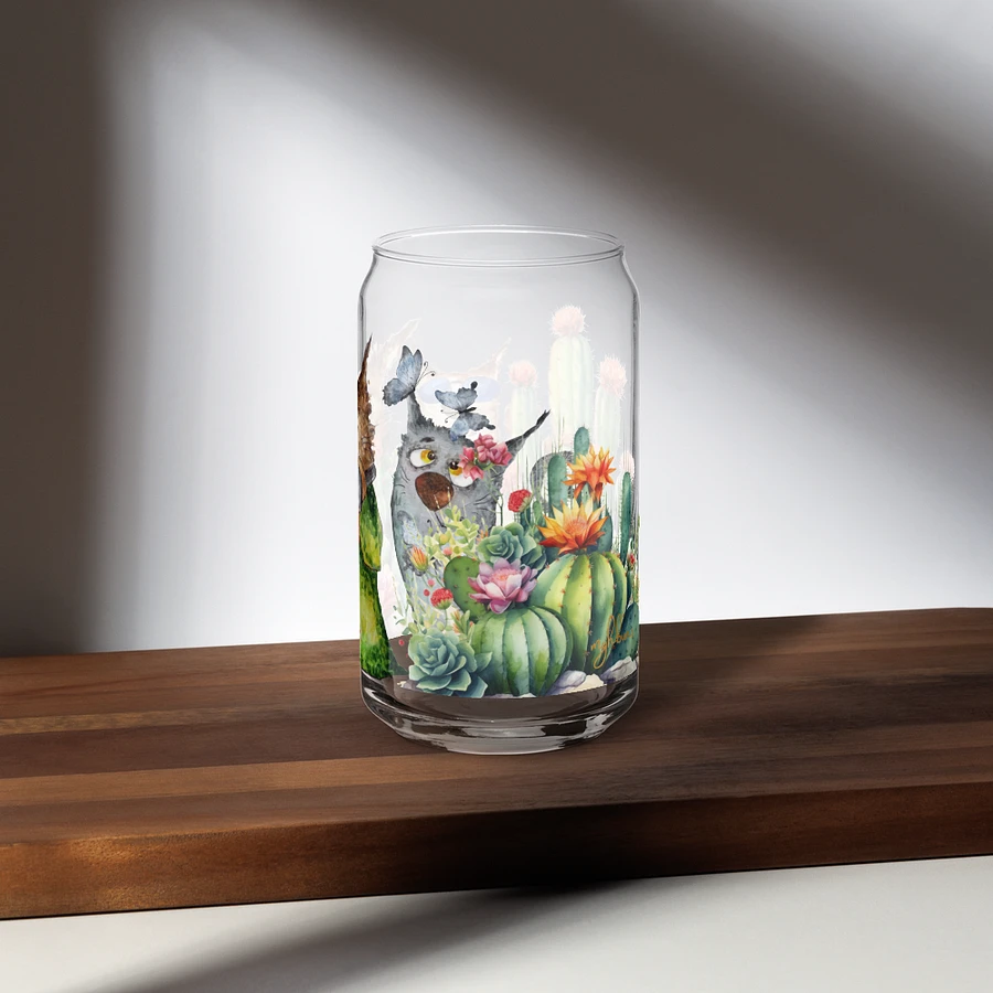 Desert Bloom: A Tale of Resilience Glass Can (16 oz) product image (27)