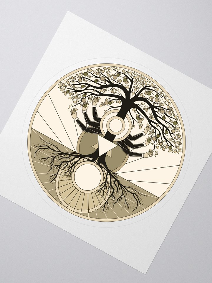 Tree of Psyche Stickers (Mocha) product image (2)