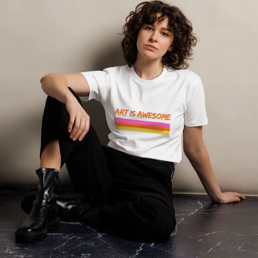 Art Is Awesome Tshirt product image (10)