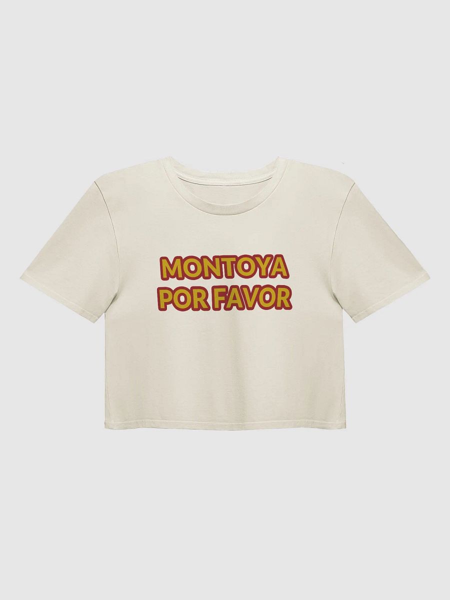MONTOYA POR FAVOR Crop Top product image (1)