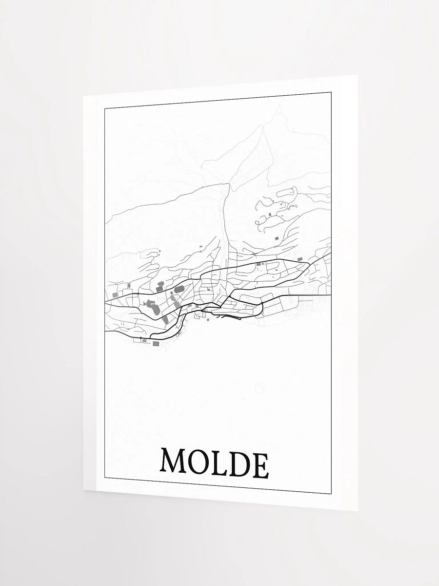 Molde, Norway, city map print product image (7)