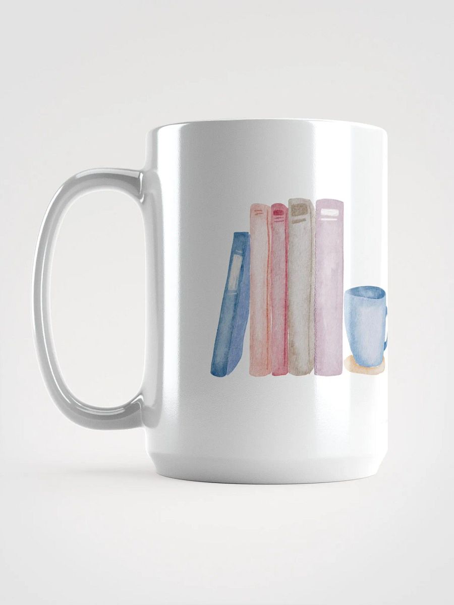 I ♥ READING White Glossy Mug 📖 product image (6)