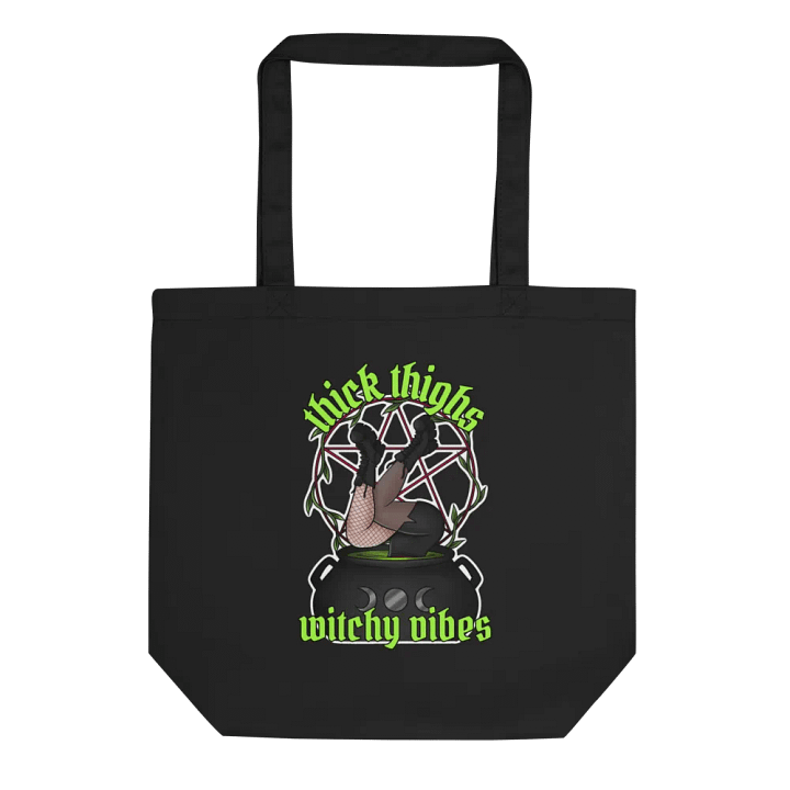 Thick Thighs Witchy Vibes Tote Bag product image (1)