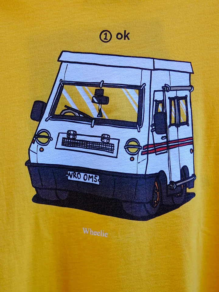 "ok, not-ok" T! (front and back print!) product image (2)