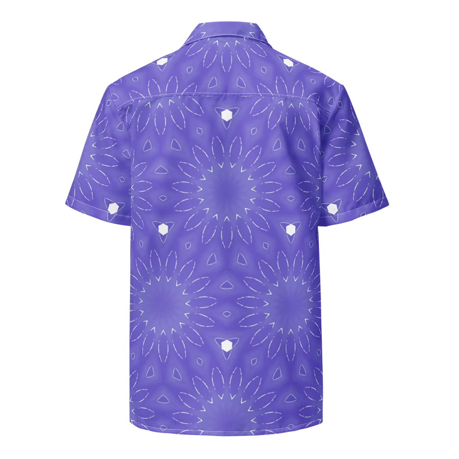 Hawaiin Style Shirt, Button Up, Unisex, Floral Burst product image (3)