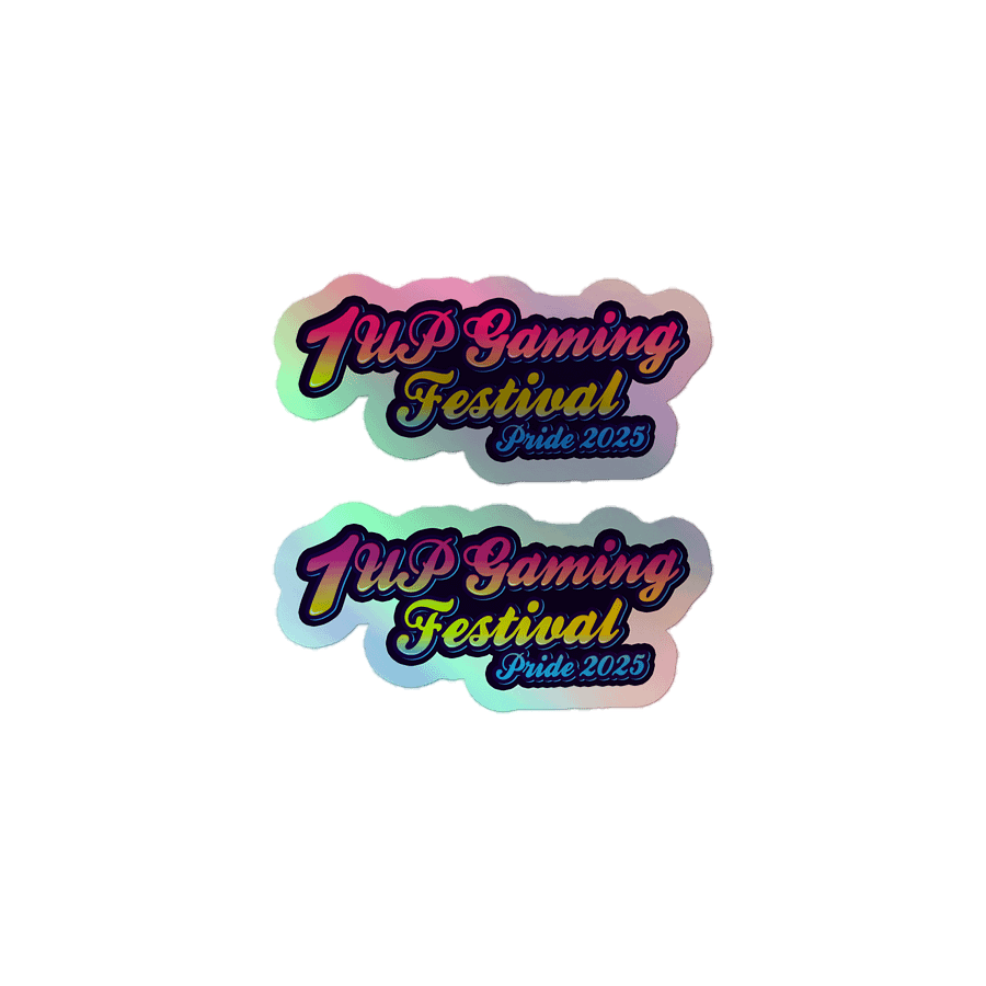 1UP Gaming Festival Pansexual Pride 2025 Stickers product image (1)
