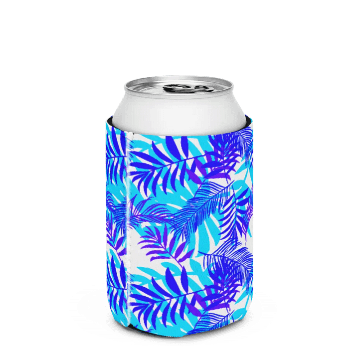 Tropical Leaves Coozie Can Cooler product image (3)