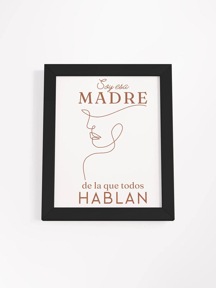 Boho Mother’s Day Design "Soy esa madre" Wallart product image (1)