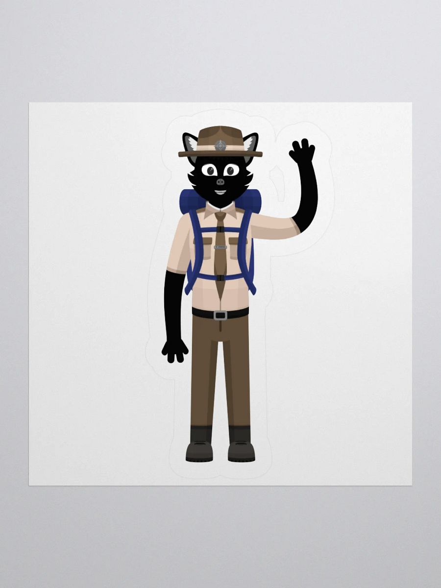 Ernest Green Waving (Sticker) product image (1)