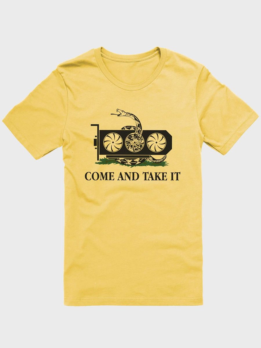 come and take it gpu t-shirt (100% cotton) product image (2)
