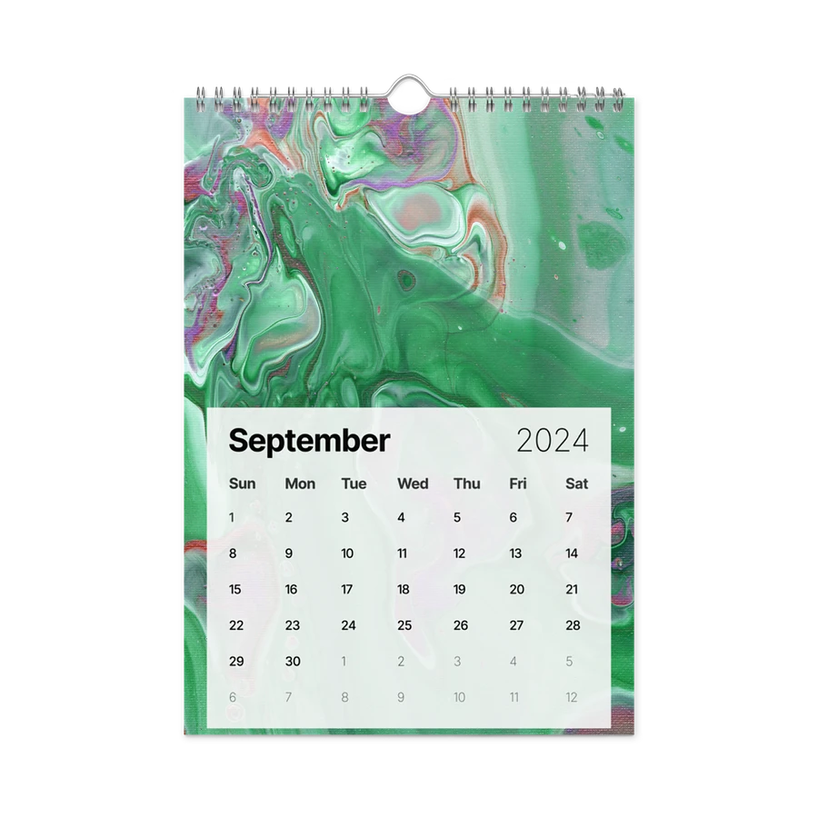 Dino Wall Calendar 2024 product image (13)