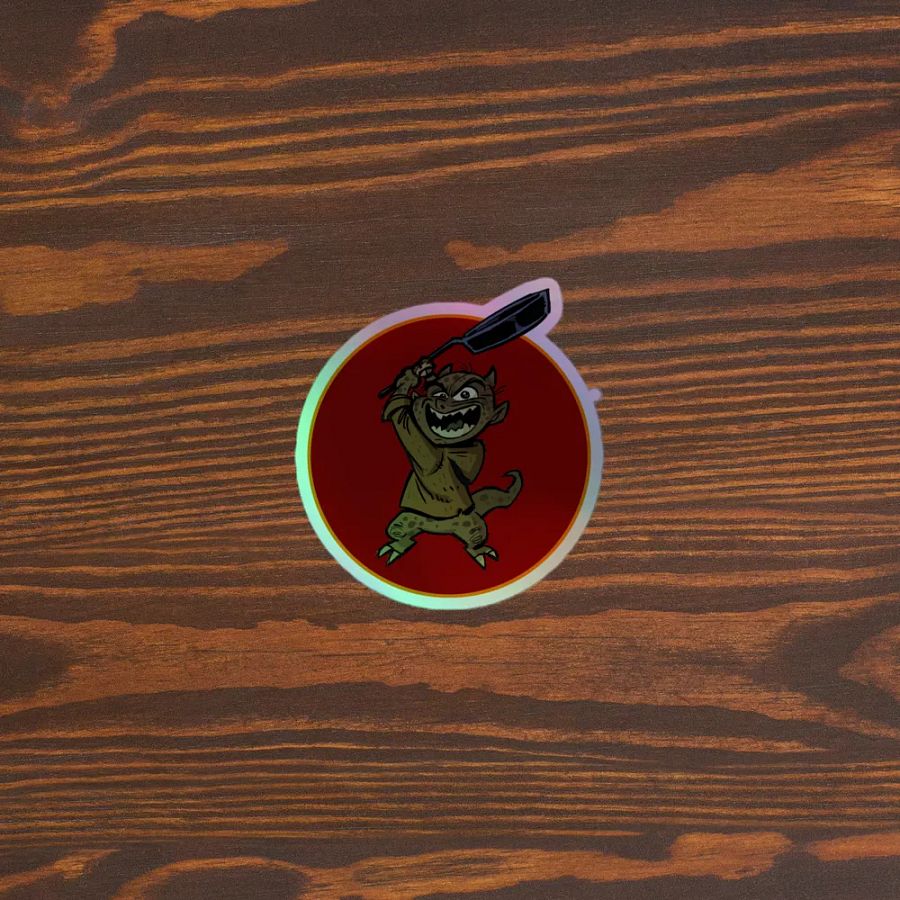 Goblin Holographic Sticker product image (3)