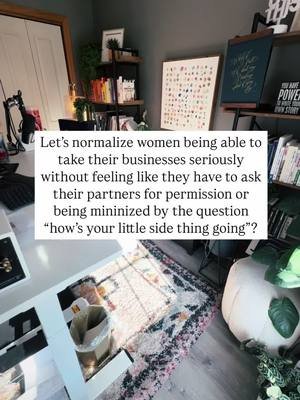 This is such a common issue for so many women who are trying to get their businesses going… total chicken versus egg scenario…. Here’s what I mean: “Can’t get business going without support.” (Whether that’s support in the home, coaching, community etc.) “Can’t get support without business going.” And the cycle repeats. The amount of future clients I’ve “lost” after they leave to “go ask their husbands” breaks my heart, because I get it. I’ve been there. I knew I needed a coach to normalize big money in my life. Had to pay big money to get the coach.  Husband didn’t share the vision (not his fault that I live in an alternative reality, but still). So here’s what we did that worked for US and our family (this may work for you, it may not). I turned my business into an S Corp and put myself on payroll through a tool called Gusto. That way, I had a biweekly paycheck that my family could rely on and the extra money I could reinvest into my company in the form of coaching, ads or team members. This helped me see that it was MY business and it helped separate my contribution to the family from everything else, and gave my husband the security that he needed to feel safe. Now I share my investment ideas with my husband because I trust his perspective, not because I need his blessing. And there have been plenty of times he’s said no and I still did the thing because I trusted my gut. (And, to be fair, there have been a few “I told you so…” conversations over the years!). I got to step into a bigger role and start seeing things through the lens of actual profit and loss statements, as well as feel the pressure of knowing payroll was gonna process and I had to go find some money. I’m not saying it works for everyone, BUT it might work for you if you’re struggling to be taken seriously OR take yourself seriously. Talk to a CPA, of course, but I’ve never looked back!