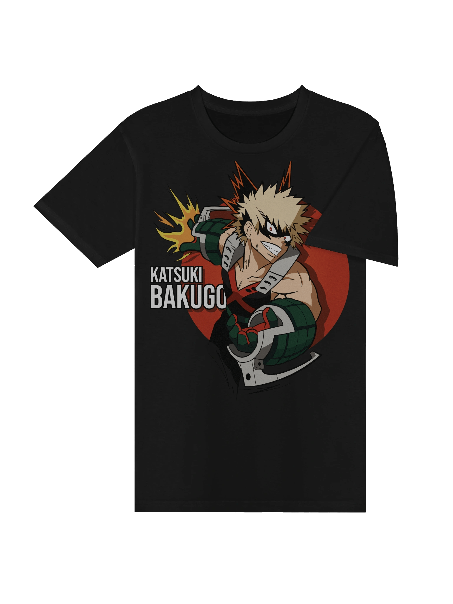 Bakugo Explosion T-Shirt – Unleash the Boom product image (4)