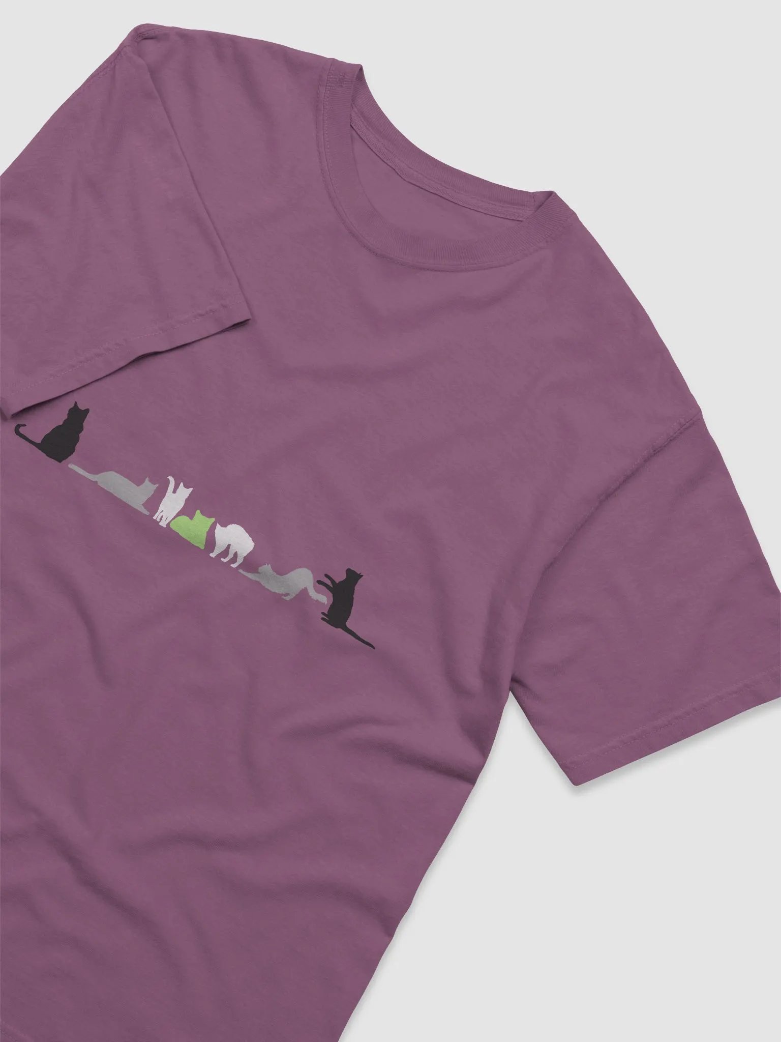 Agender Pride Cats Men's Shirt product image (34)