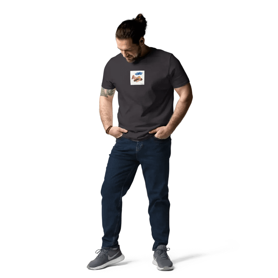 Kid Airplane (Stanley/Stella Organic Cotton T-Shirt) product image (5)