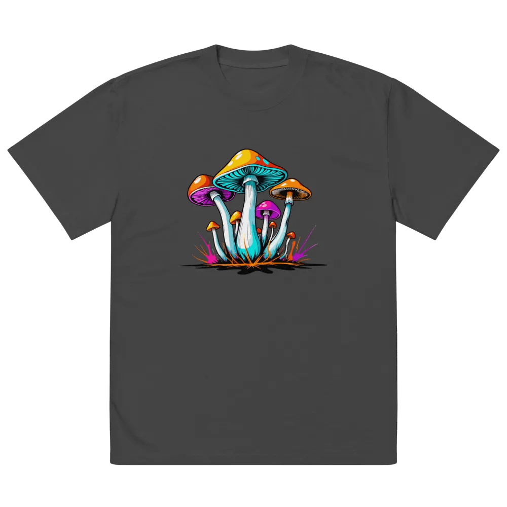 [Groovy Shrooms] Oversized T-Shirt product image (3)