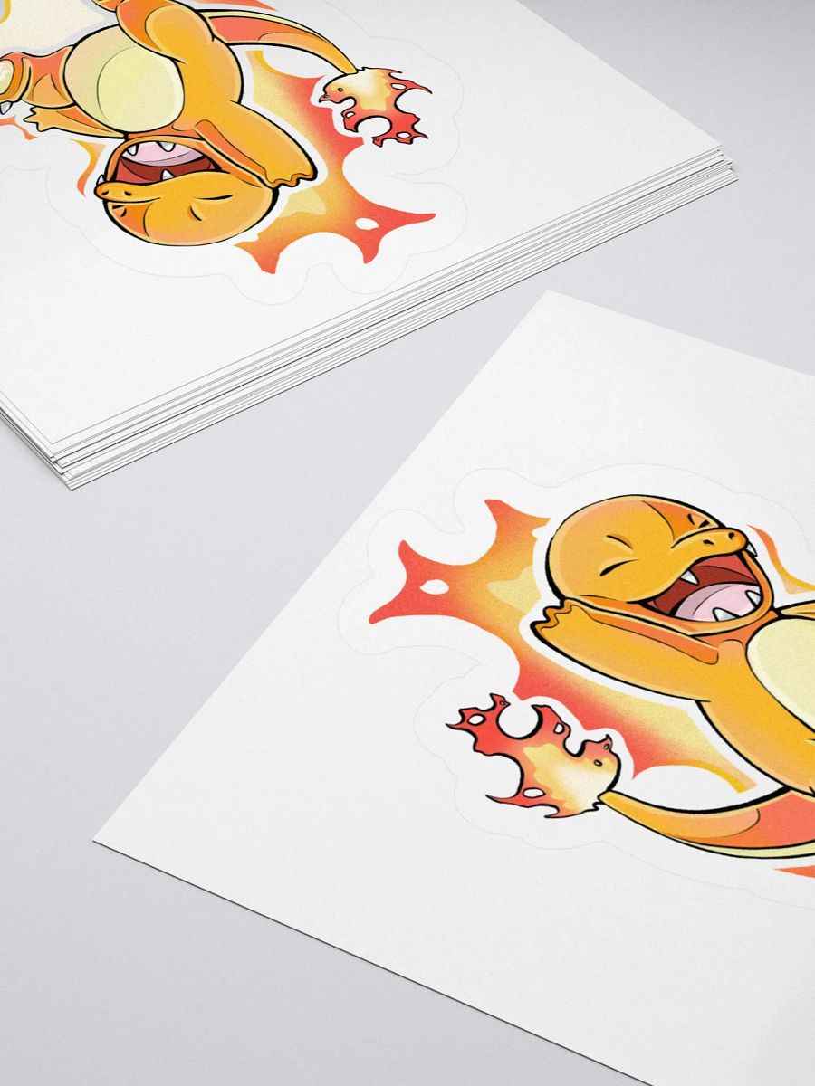 "OG Charmander" Kiss-Cut Sticker product image (11)