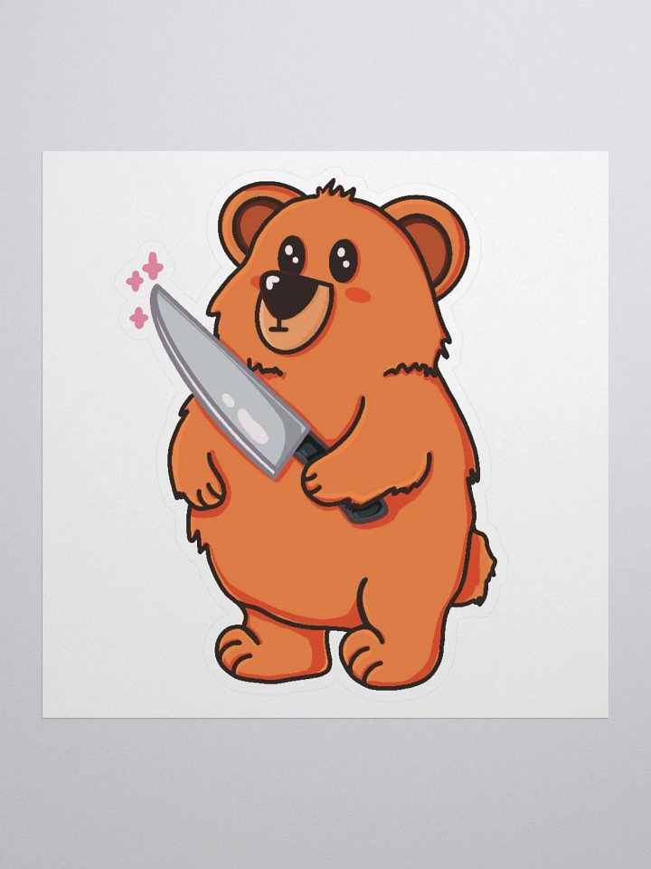 Knife Behr Kiss Cut Sticker product image (1)