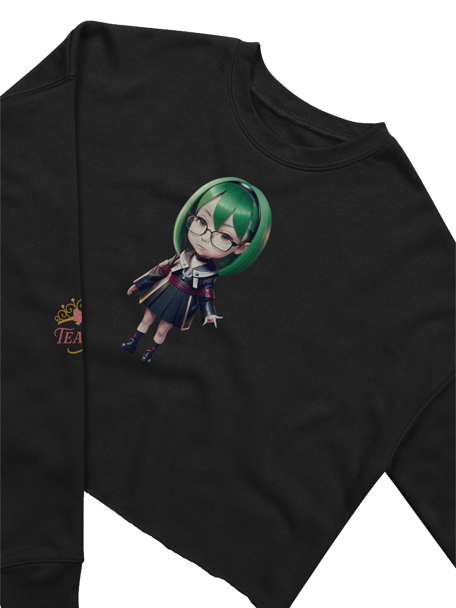 (Green CHIBI) K Crop Sweatshirt product image (3)