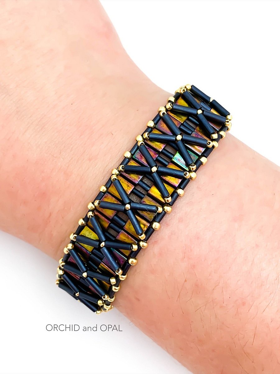 Beading Pattern – Nexus Bugle Bead Bracelet product image (7)