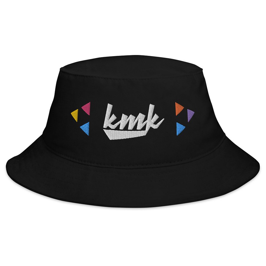 KMK Logo Bucket Hat Black (embroidery) product image (2)