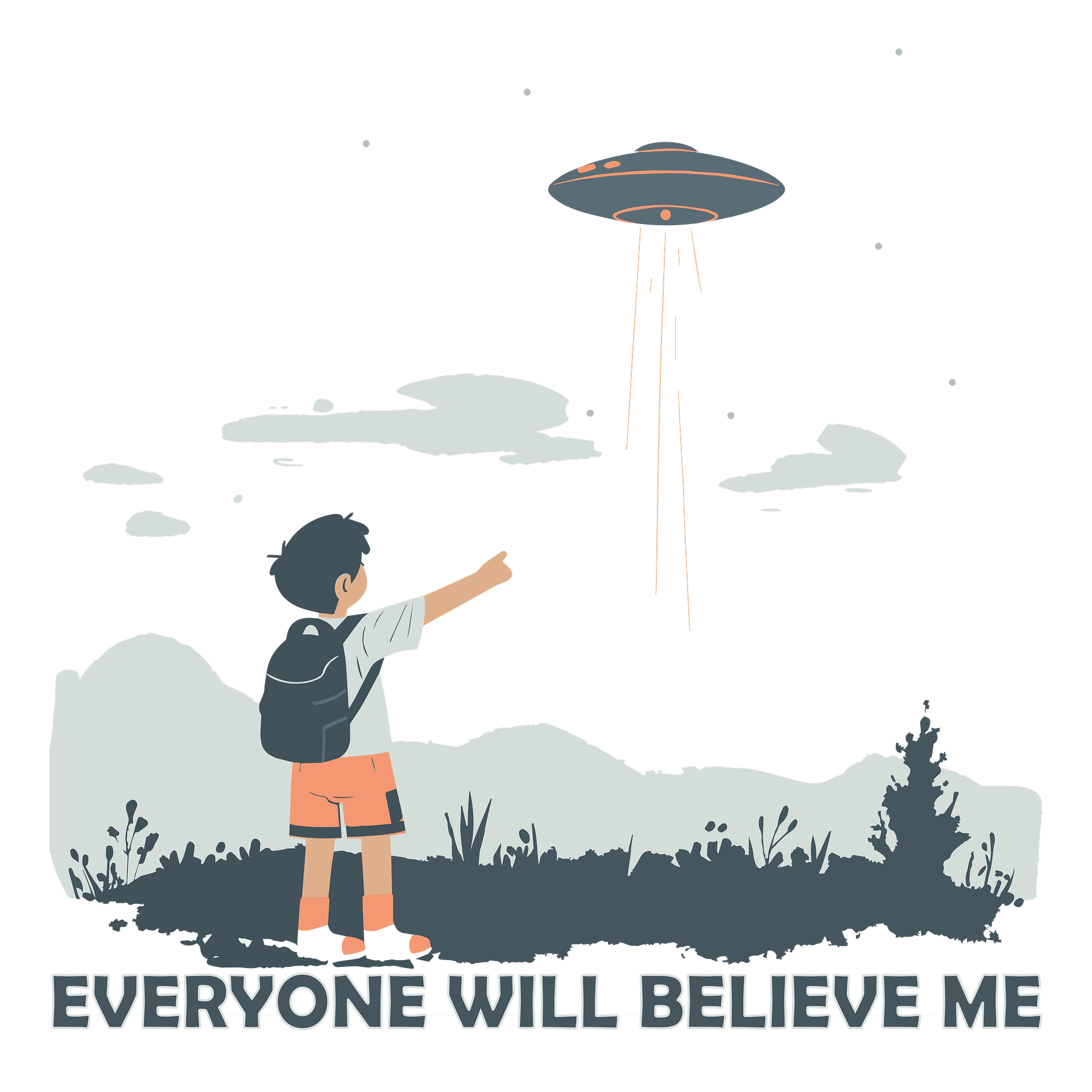 UFO Kid - Cotton T-Shirt product image (58)