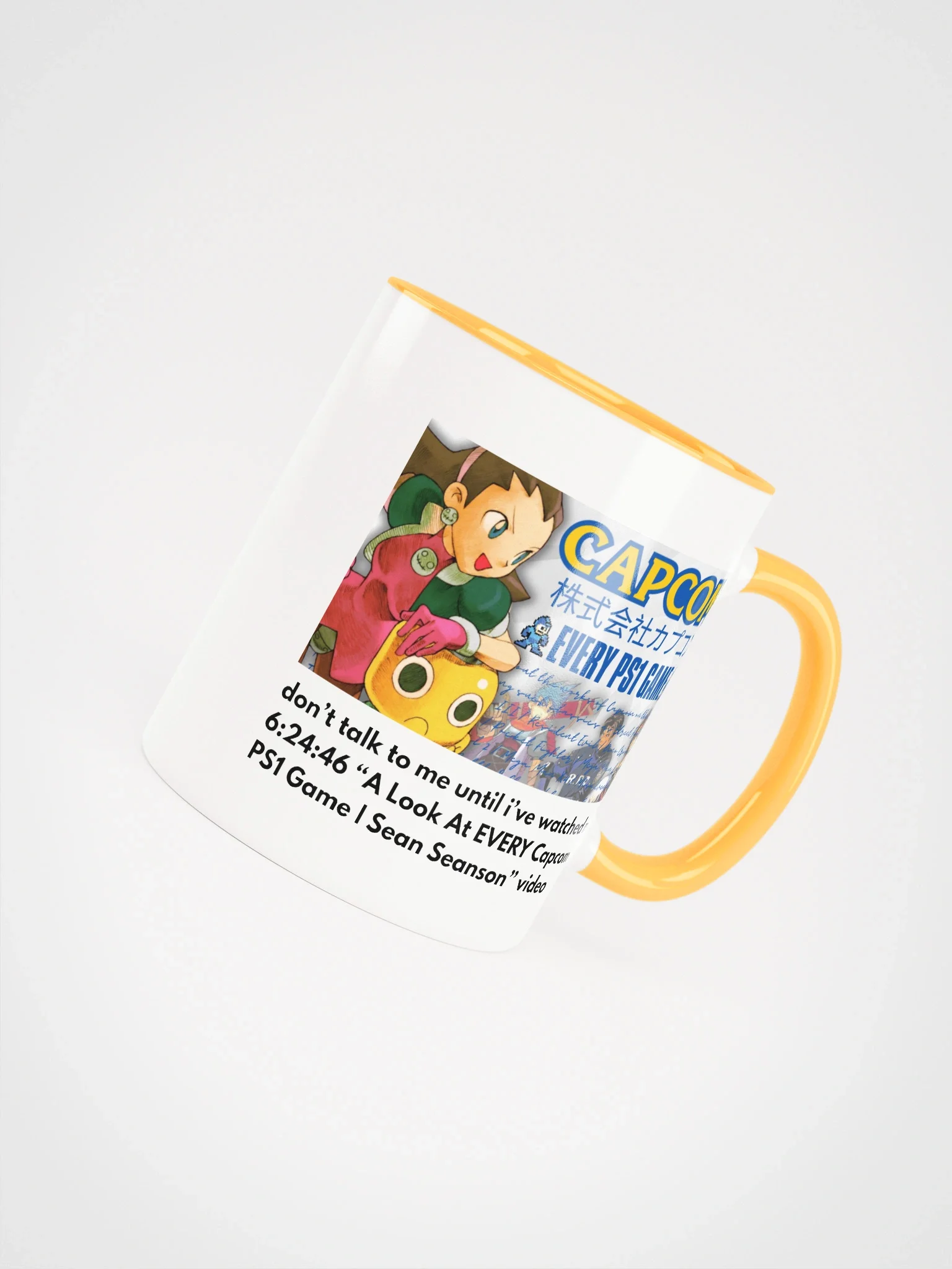 Don't Talk To Me (Capcom) Tron Ver. - Mug product image (4)