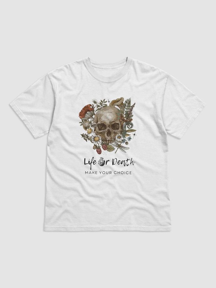 Life or Death Skull and Nature T-Shirt product image (73)