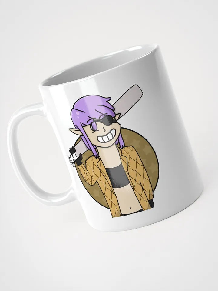 loki in majima outfit white mug product image (1)