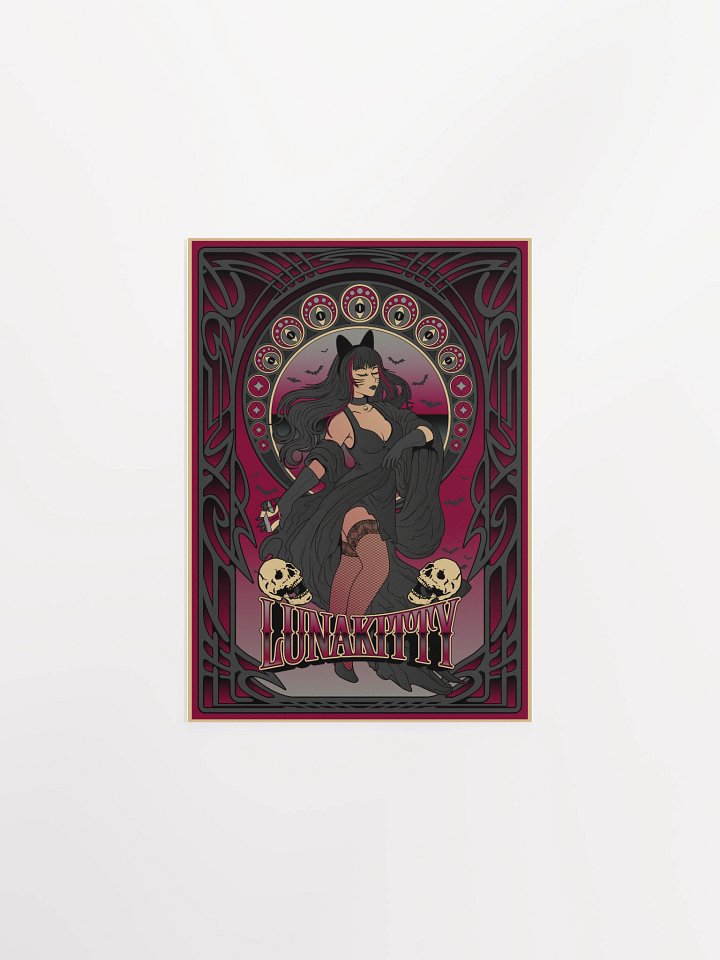 LunaKitty Tarot Card Poster product image (1)