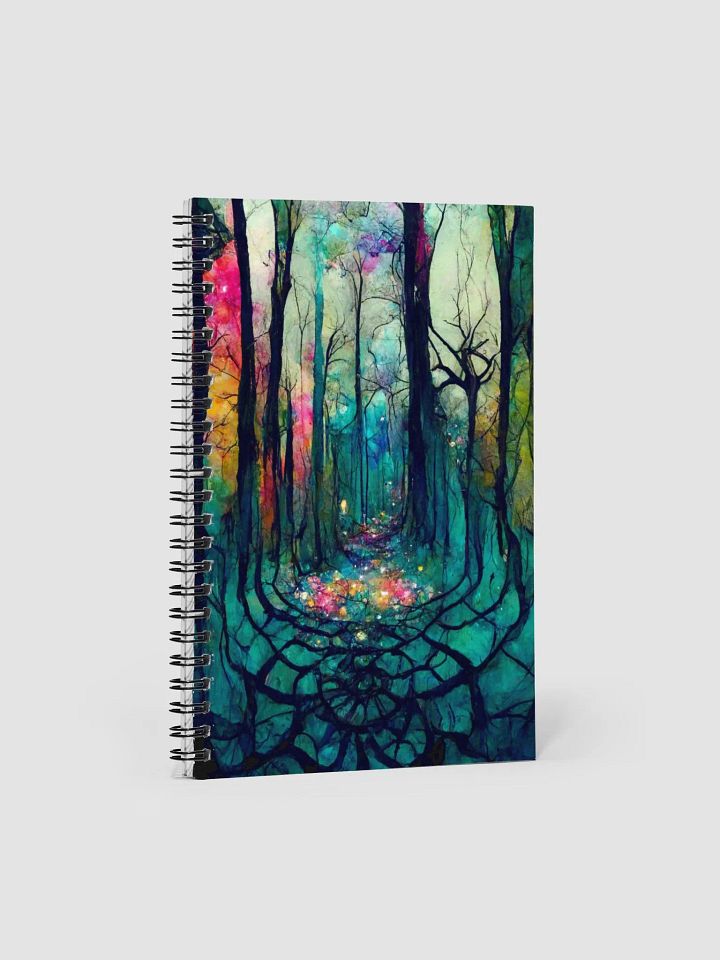 Cosmic Forest Dreams Spiral Notebook product image (1)