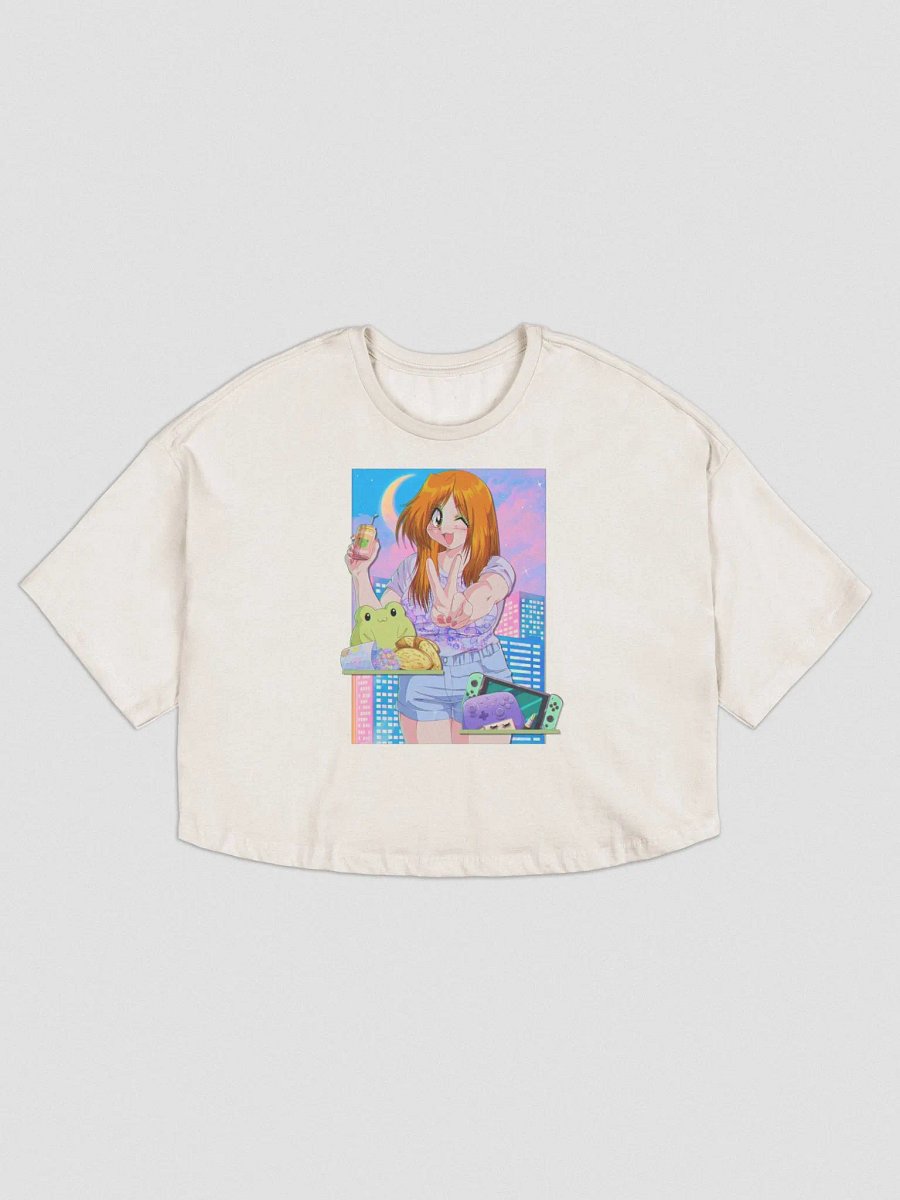 Hollyy & Her Essentials Loose Drop Shoulder Crop Top product image (1)