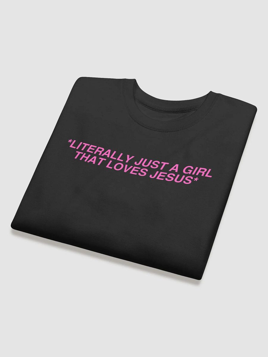 *Literally Just A Girl that Loves Jesus* Crewneck product image (10)