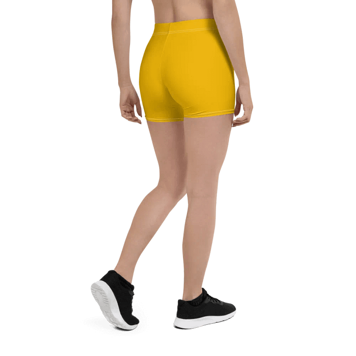 Plain Color Amber Bike Shorts product image (2)