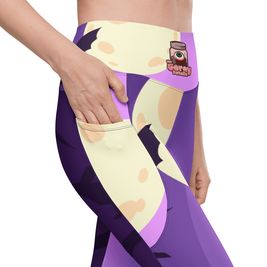 All-Over Print Leggings with Pockets product image (10)