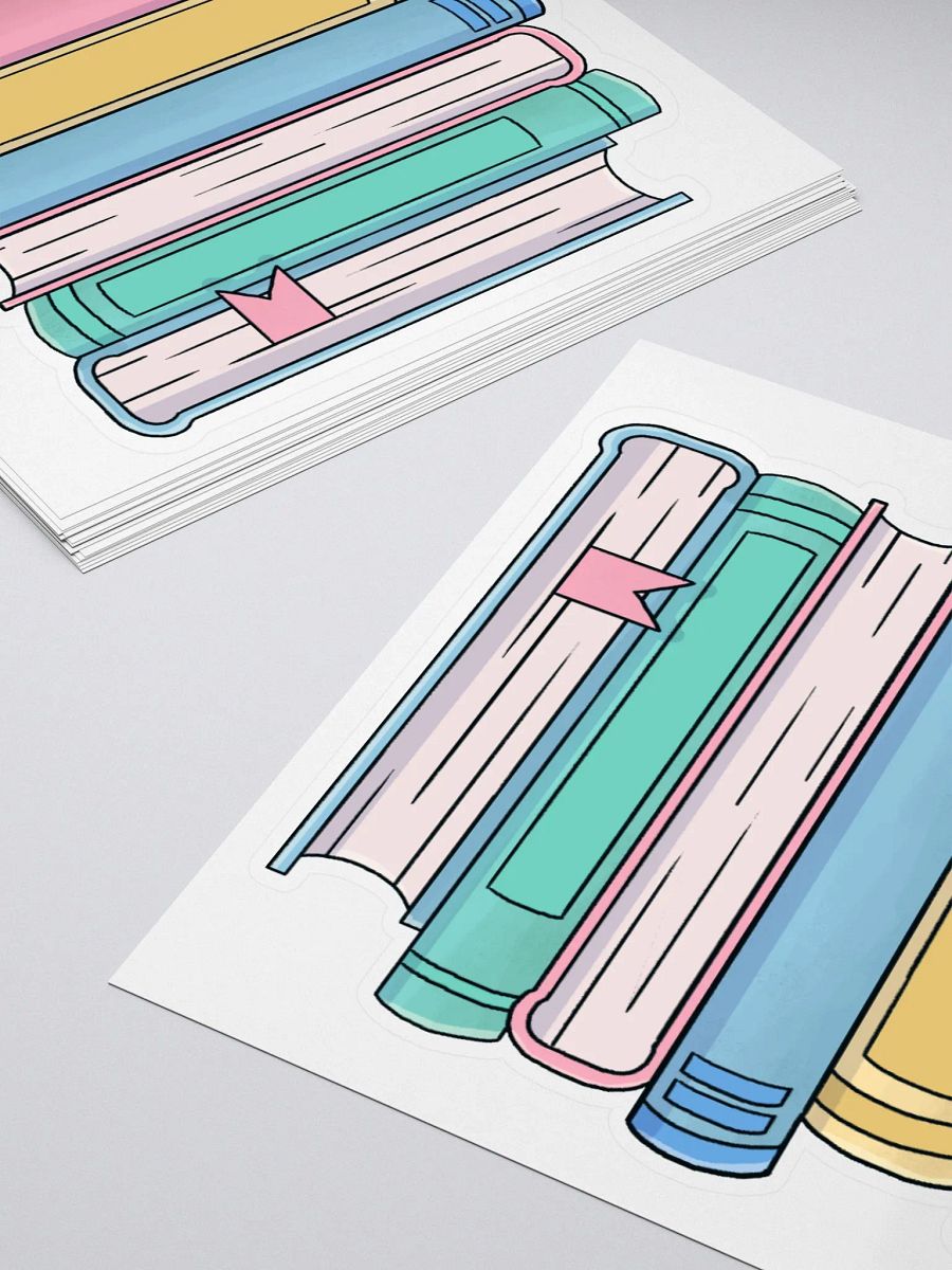 I'm With the Banned Book Stack Sticker product image (4)